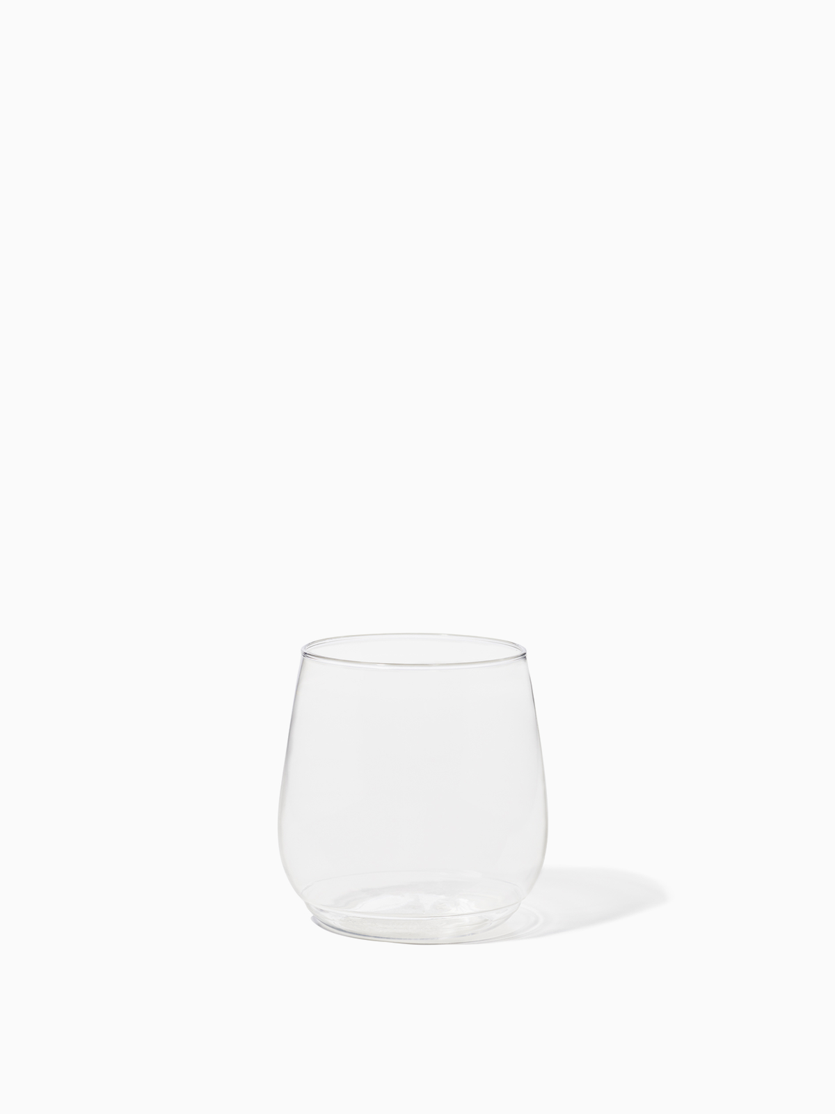 Choice 4 oz. Light Weight Clear Plastic Stemless Wine Sampler