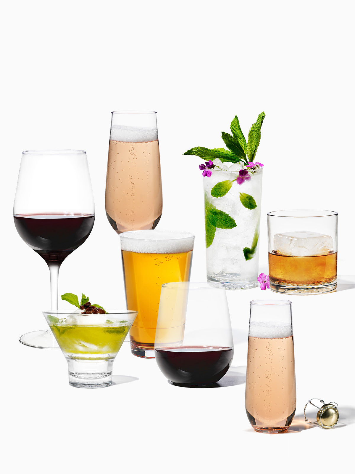 Tossware Reserve Tritan Copolyester Stemless Wine Glasses, Set of 4 on  Food52